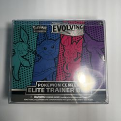 Evolving Skies Pokemon Center Elite Trainer Box [Glaceon/Vaporeon/Sylveon/Espeon]