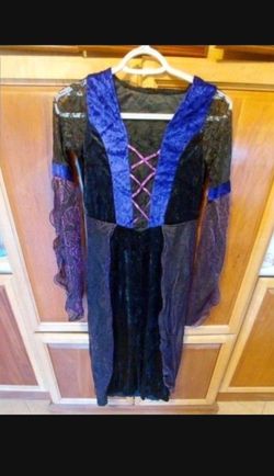 Halloween Costumes Kid Girls Witch Princess Children Used Once Size  Child 7-8 SB1