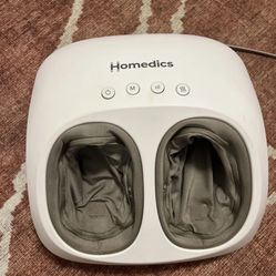 HoMedics Shiatsu Air Foot Massager Heat Air 4.0 Deep Kneading Foot Spa 