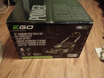 BRAND NEW IN THE BOX NEVER OPENED EGO ELECTRIC LAWN MOWER 1100 SERIES $500FIRM