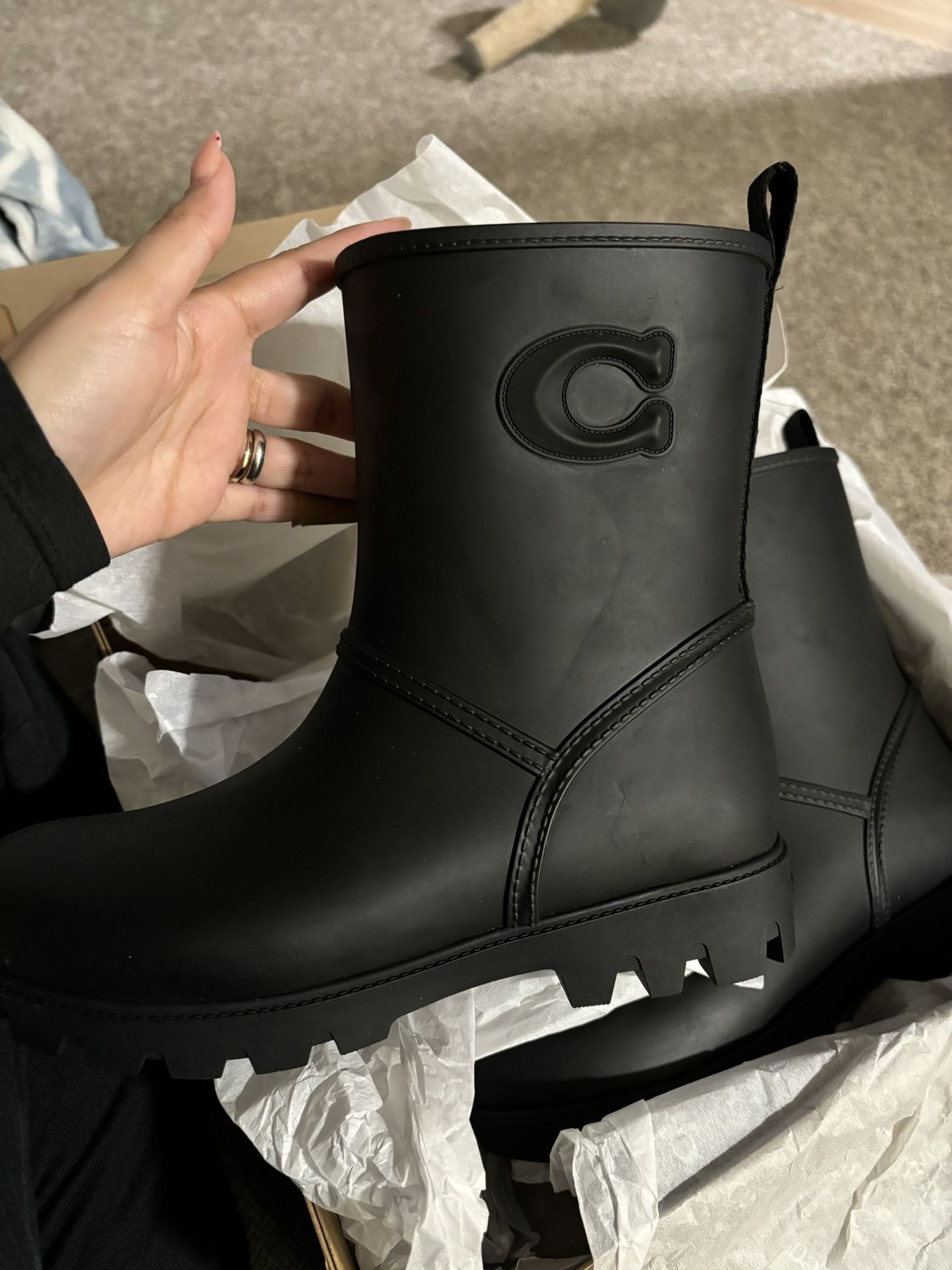Coach Rain Boots