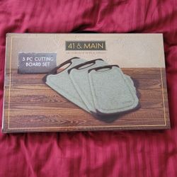 41 and main 3 pc cutting board set I Deliver 