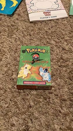 Pokemon Grass Chopper Base set 2 theme deck BOX ONLY