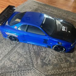 Arrma Infraction With Nissan GTR Body