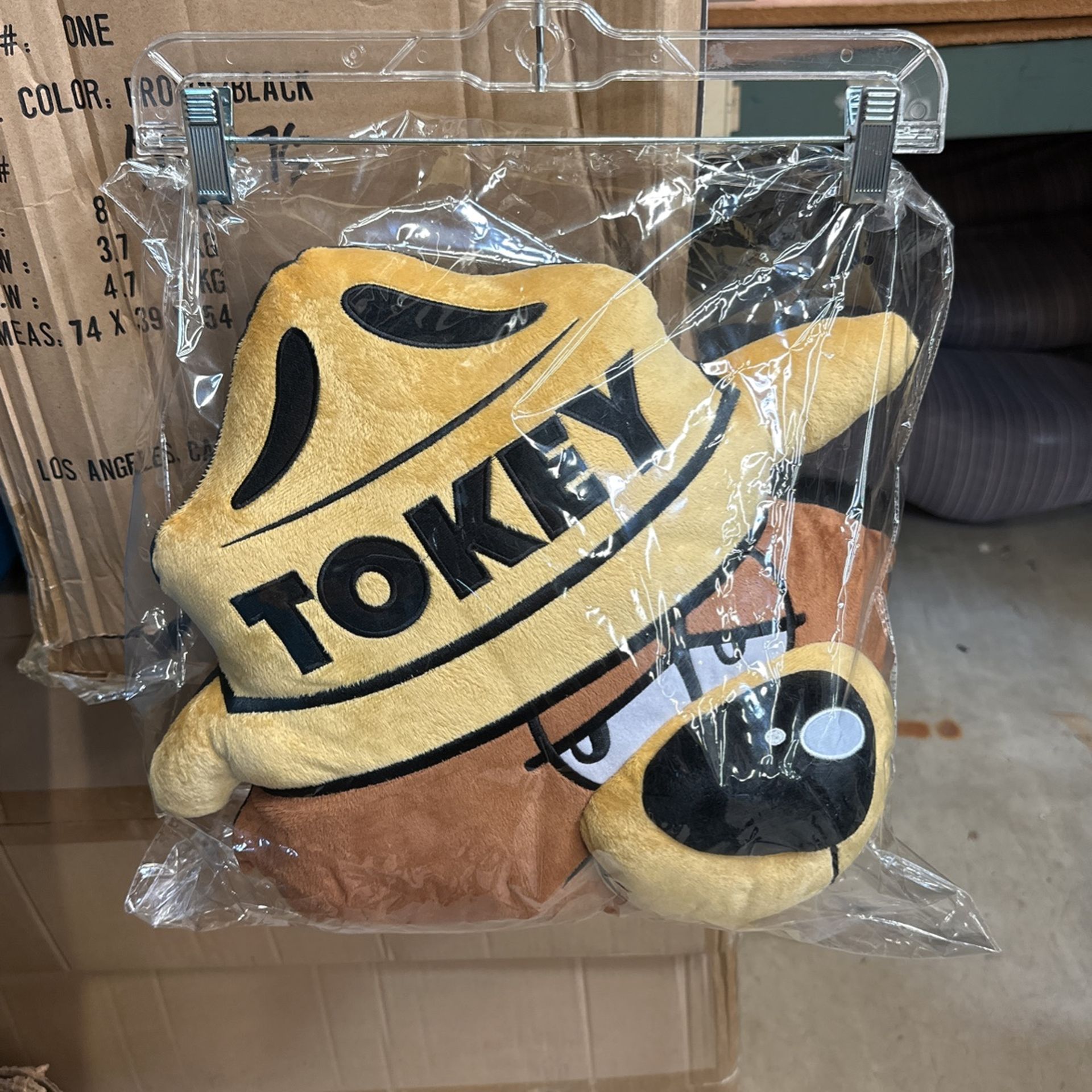 5$ - Tokey The Bear pillow w/ Hidden Stash Pocket