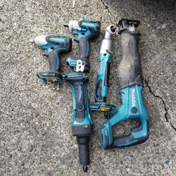 Makita 18v Mechanic Tools
