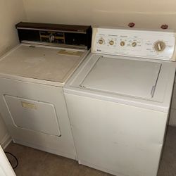 Washer and Dryer