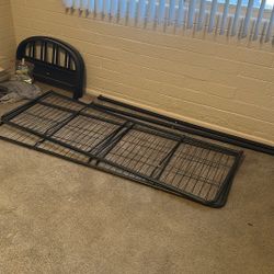 FREE - Black Metal FRAME for a Futon Couch / Bed 
