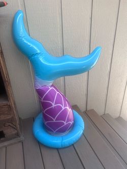 Inflatable Mermaid Tail sprinkler