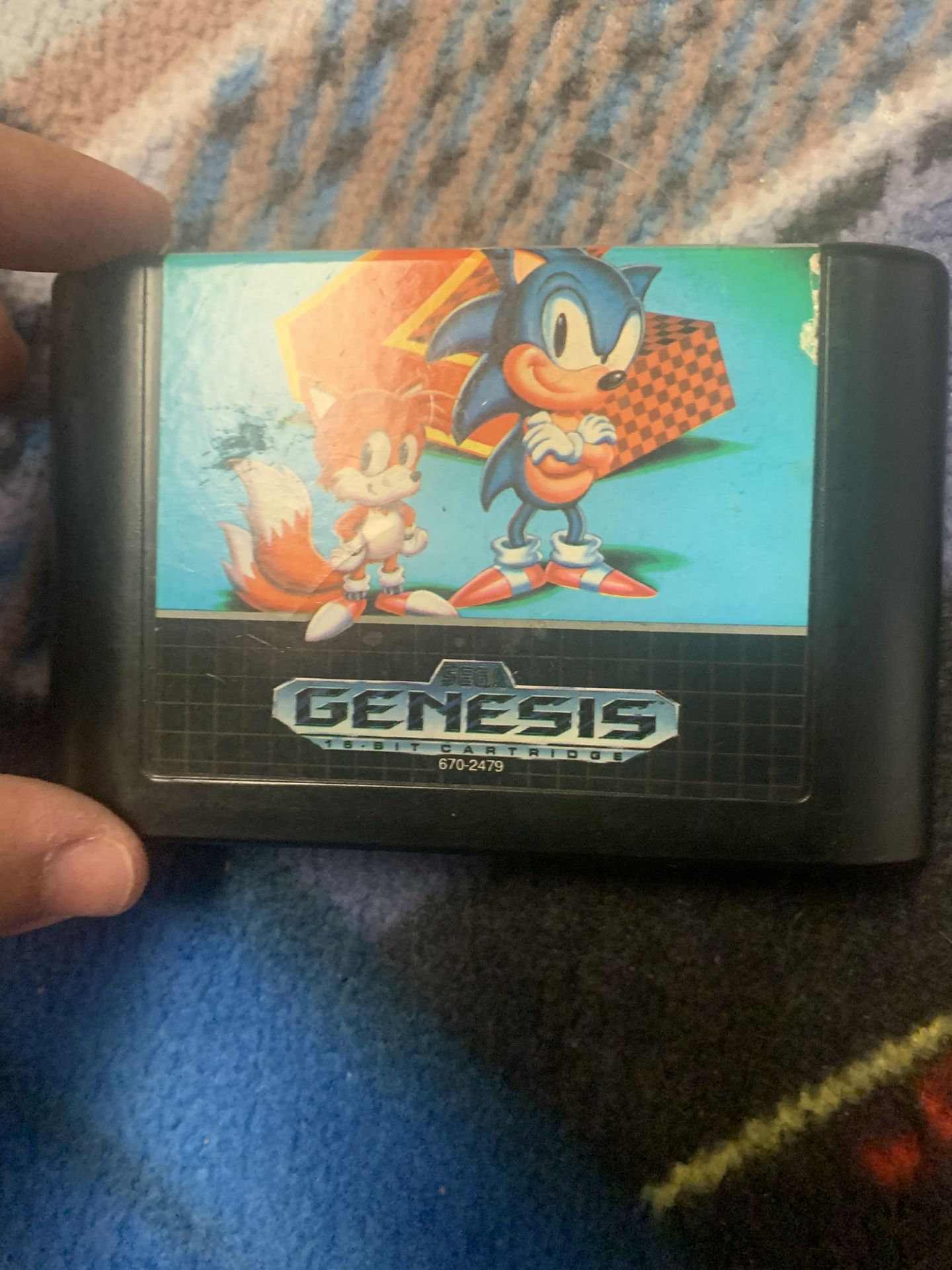 Sonic 2 Sega Genesis Game