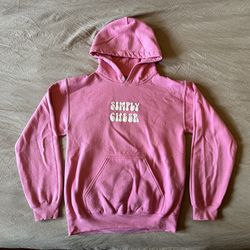 Girls Large Cheer Hoodie