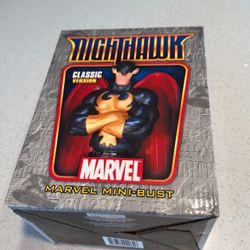 Nighthawk Classic Mini-Bust Statue 2008 Marvel Bowen Designs 1457/1500