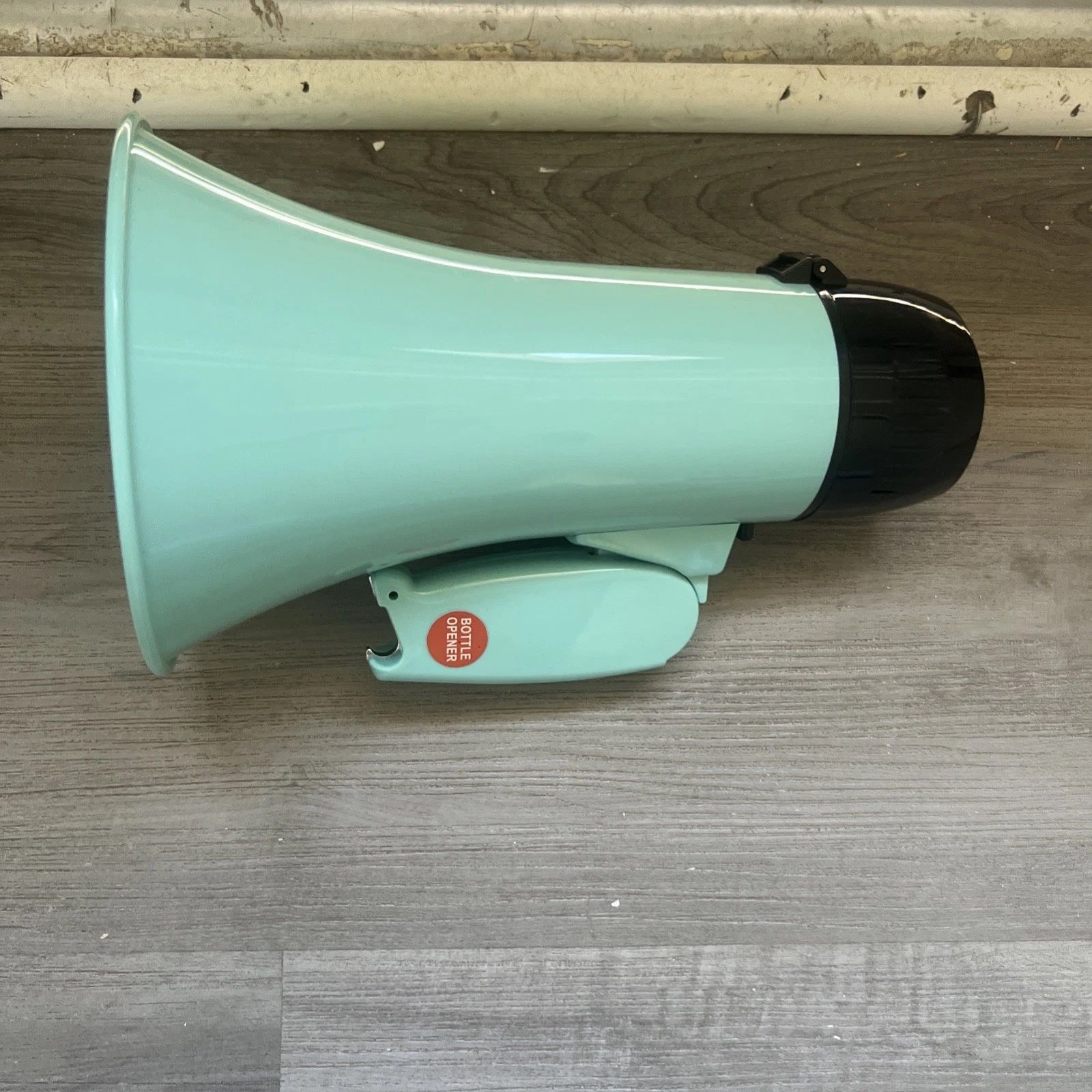Teal Megaphone With Siren And Voice Recorder