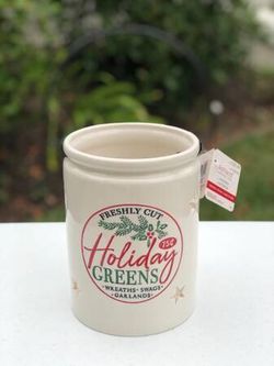 NWT Ashland Christmas Lantern Candle Holder Cutout Stars