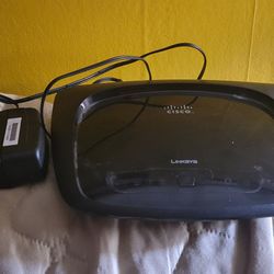 Linksys Cisco WRT120N Wireless-N Home Network Router With Power Adapter