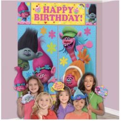 ULTIMATE TROLLS BDAY DECORATIONS 