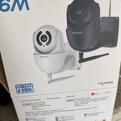 Wansview W9 1080P Wireless Pan and Tilt Outdoor Camera White