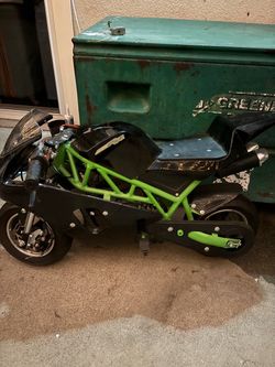 Kids Motorcycle, Green