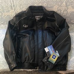 Men's large C6 Corvette leather jacket