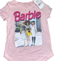 Barbie T-Shirt Girls NWT Size 7-8 Medium 
