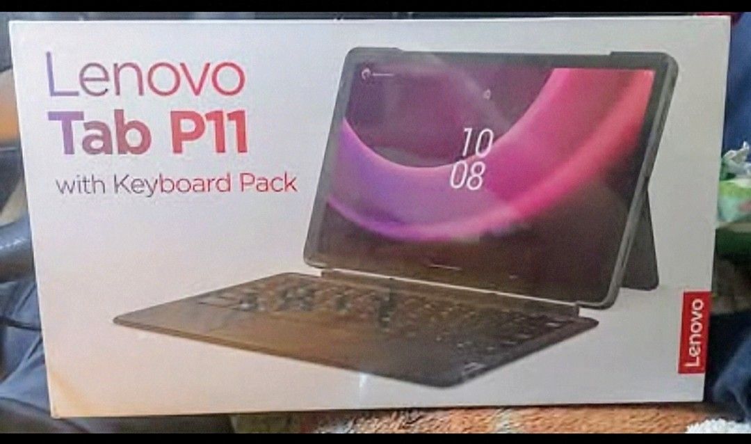 NEW Lenovo Tab P11 W/Keyboard Pack ($90 Value), 11.5" LCD; Front 8 MP & Rear 13 MP Camera; 4 GB Memory, 128 GB Storage; Keyboard & Pen INCLUDED