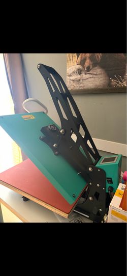 16x24 Inch Heat Press, 110V 2000W High Pressure Clamshell Heat Press Machine