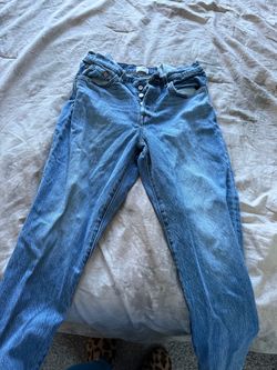Levi crop jeans