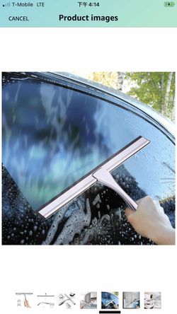 Blade window squeegee for shower door ，mirrors ， Thumbnail