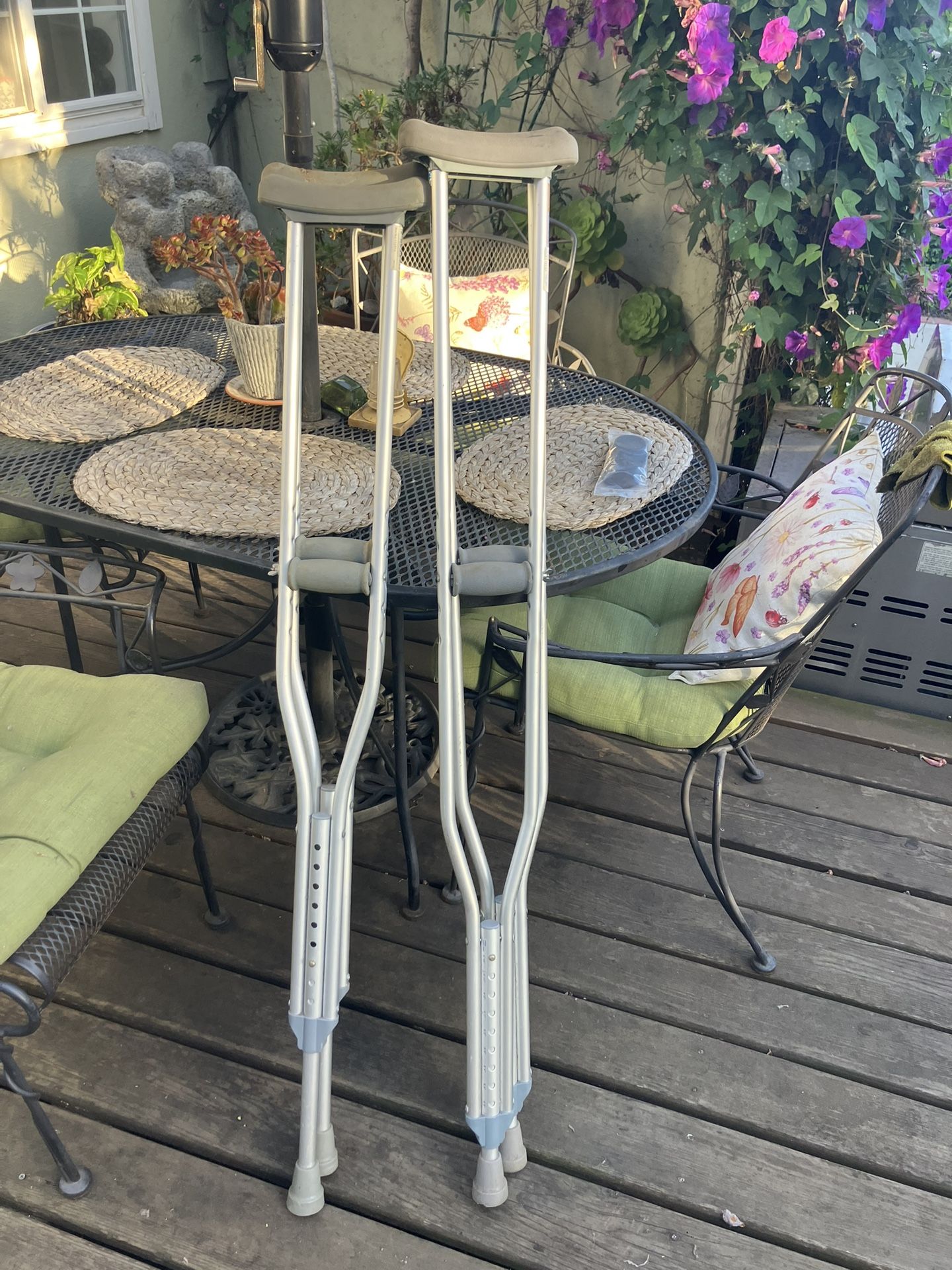 Crutches Large And Medium