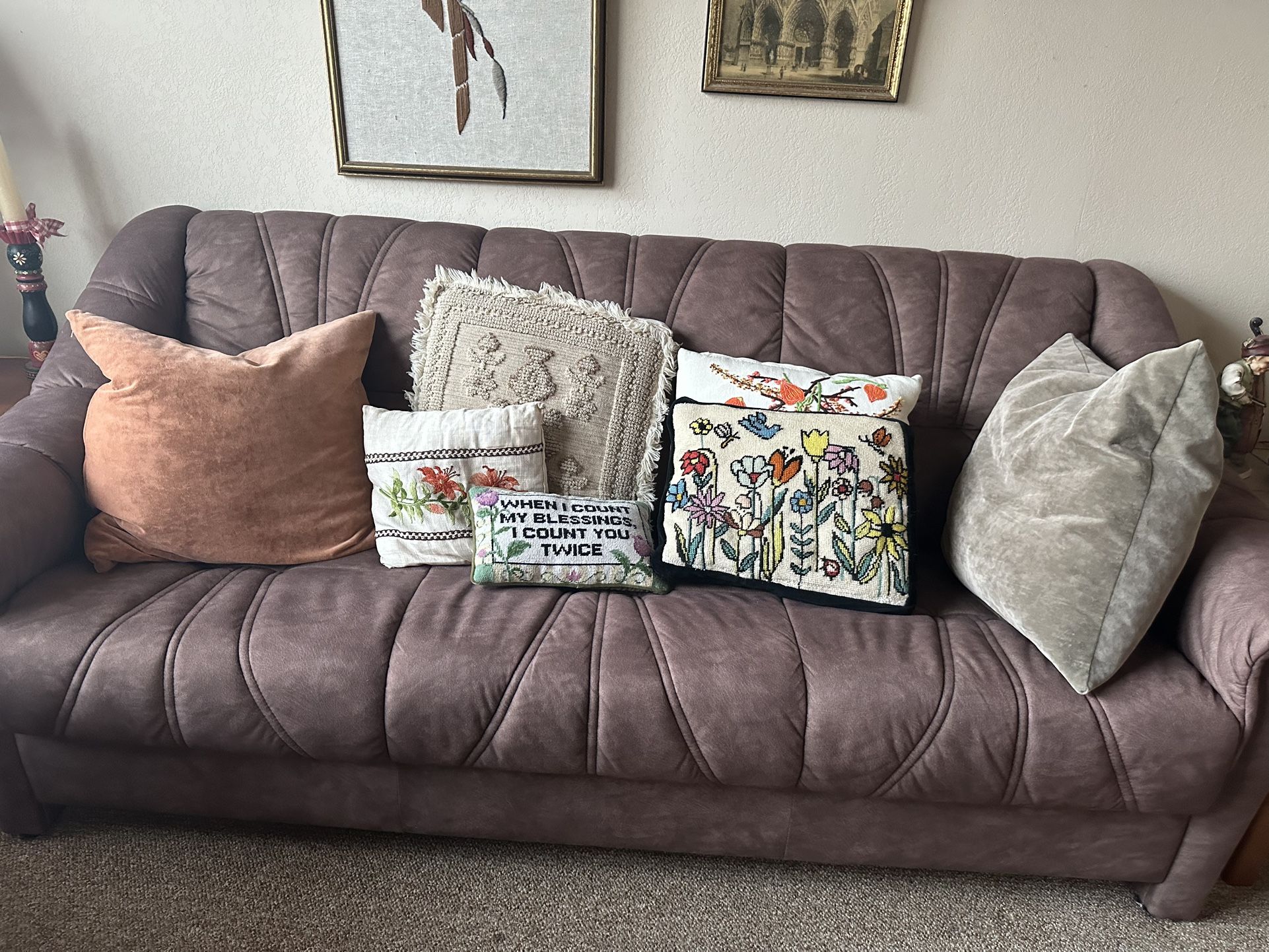 Brown Couch