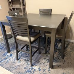 7 Piece Grey Dining Table