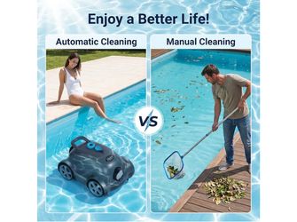 brand new cordless robotic pool
