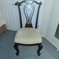From Fashion Furniture: FOUR SIDE CHAIR N 2 ARM CHAIR TOTAL OF  SIX  CHAIRS 