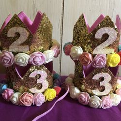 Coronas de cumpleaños para bebés
