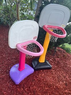 basketball hoops both for $10