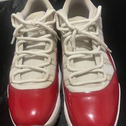 Jordan Cherry Red 11 Lows Size 13