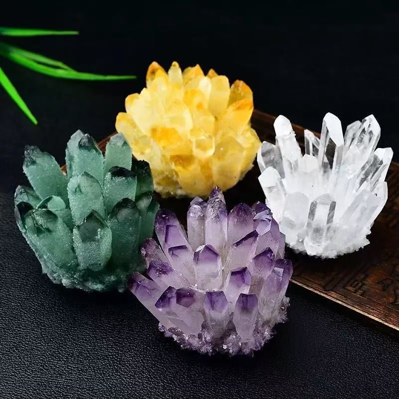 Colored natural crystal, color can be selected, only one will be sent