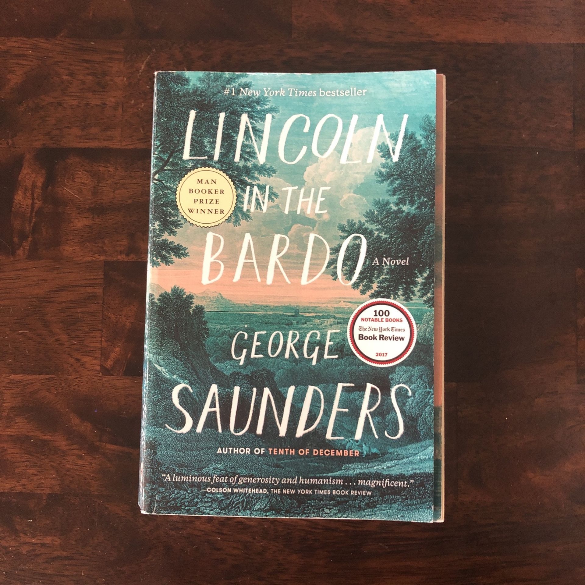 Lincoln In The Bardo- Softcover Book