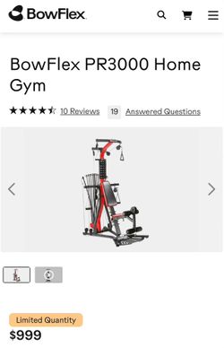 Bowflex PR3000 Home Gym for Sale in Mobile AZ OfferUp
