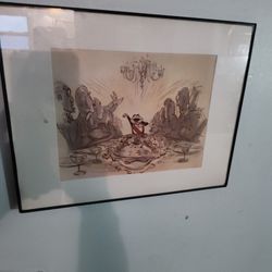 Print Of Original Sketch Art Disney