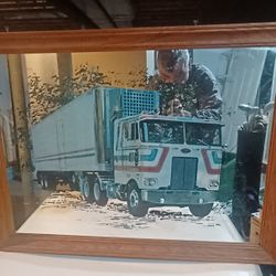 Vintage Peterblit Semi Picture