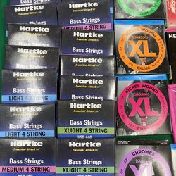 Bass Guitar Strings (15.00 a piece)