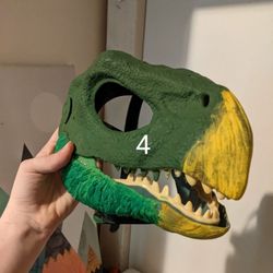 Random Dino Masks Reddy To Be Repainted Fursuit 