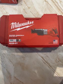 Milwaukee Super SawZall