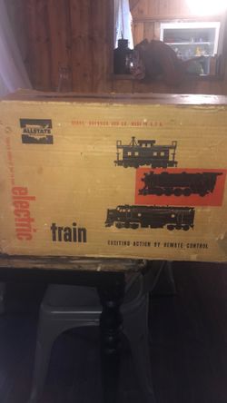 Vintage Allstate Electric Train Set