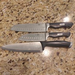 Paula Deen & J.A. Henckels Kitchen Knife Set - 3 Pieces