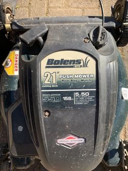 Bolens 21” Lawn Mower 158cc