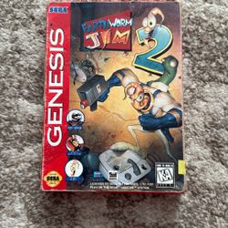 Earthworm Jim 2 For Sega Genesis