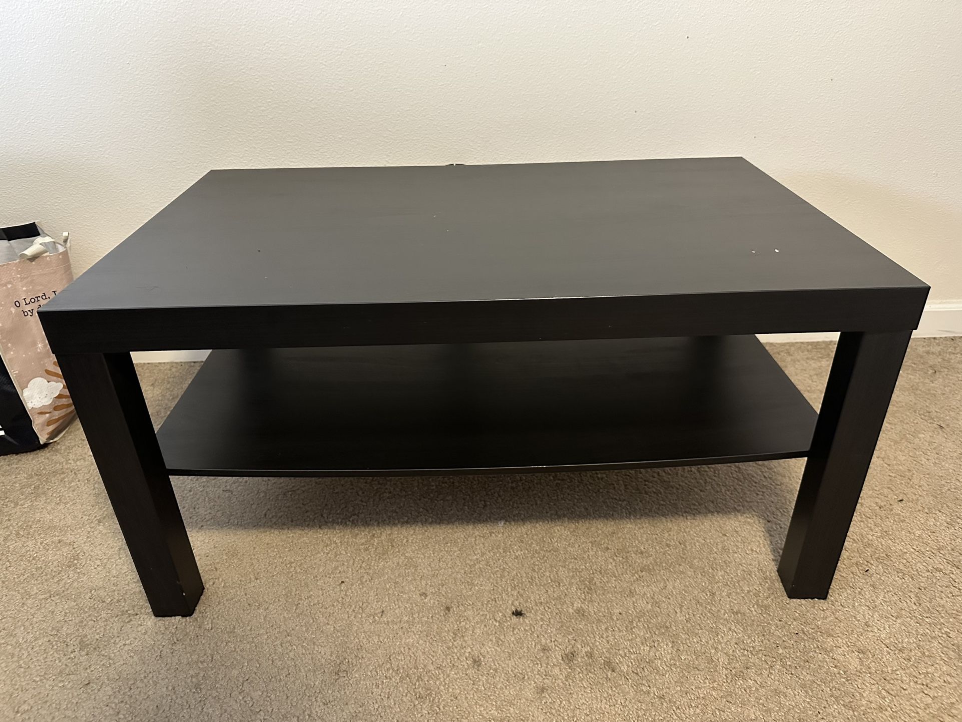 Black Coffee Table