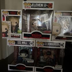 Stranger Things Funko Pops 
